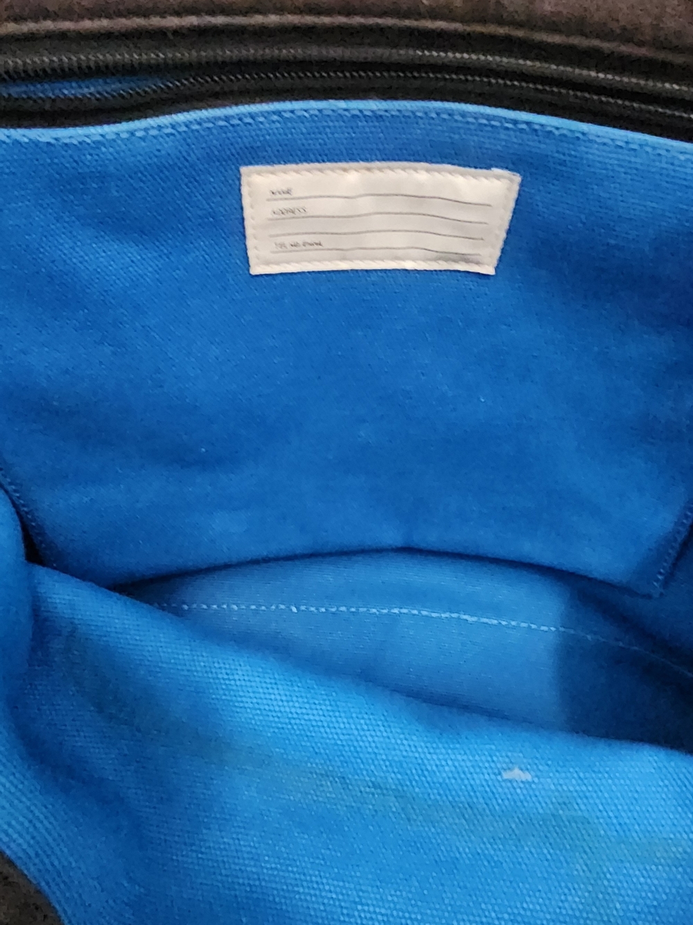 Jack Spade Blue and Green Two-Tone Bag - Picture 5 of 10
